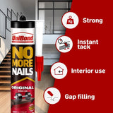 Unibond No More Nails Original construction adhesive 365g (British brand)