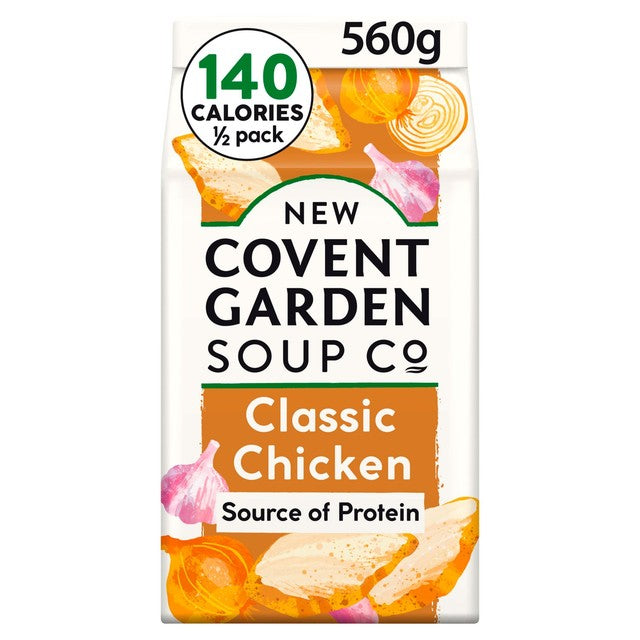 New Covent Garden classic chicken soup 560g - British product