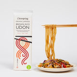 Clearspring Organic Brown Rice Udon Noodles 200g - British product