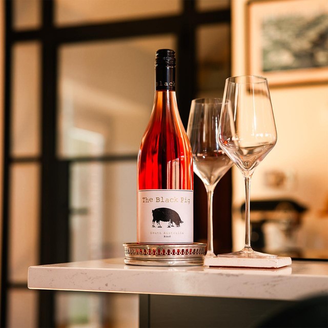 Virgin Wines Black Pig Rose rosé wine 75cl (British brand)