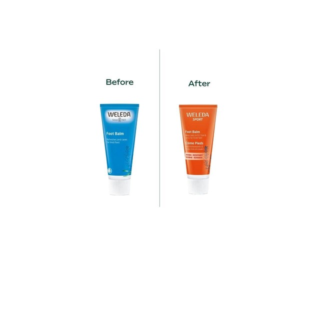 Weleda moisturising foot balm for tired feet 75ml (British brand)