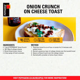 Peppadew Spicy Onion Crunch 130g jar, imported from the UK