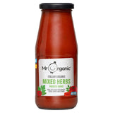 Mr Organic Mixed Herbs Passata Sauce 400g, imported from the UK