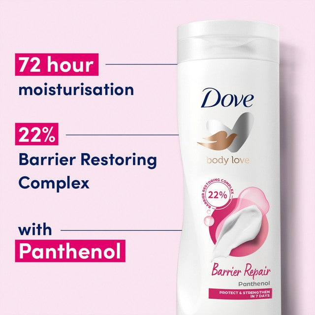 Dove Barrier Repair Body Lotion 400ml - British product