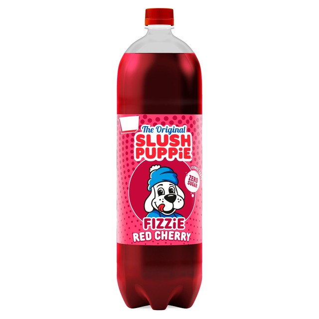 Slush Puppie Cherrie flavoured carbonated drink 2L (British brand)