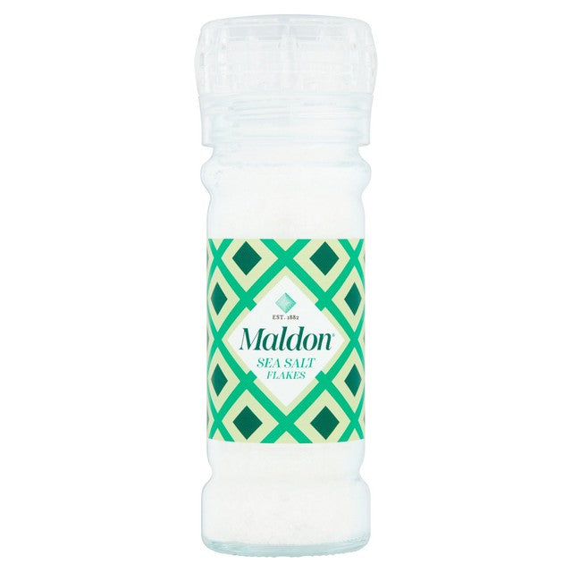 Maldon original perfectly crushed salt grinder 55g, imported from the UK