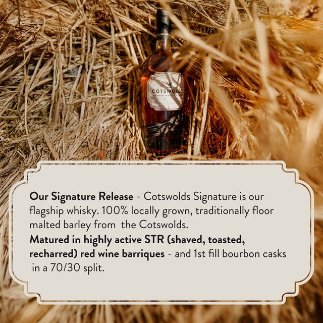 Cotswold Distillery Signature Single Malt Whisky 70cl - British product