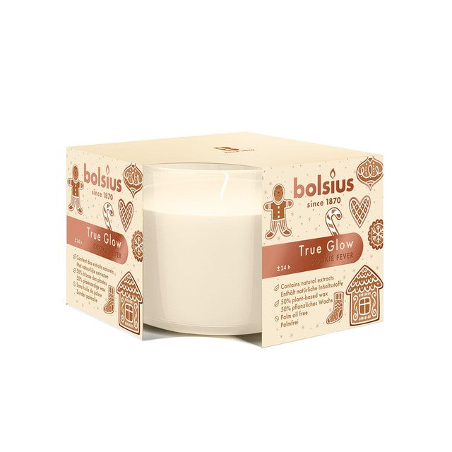 Bolsius Cookie Fever scented candle - British product