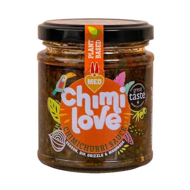 Chimilove medium chimichurri sauce 165g - British product