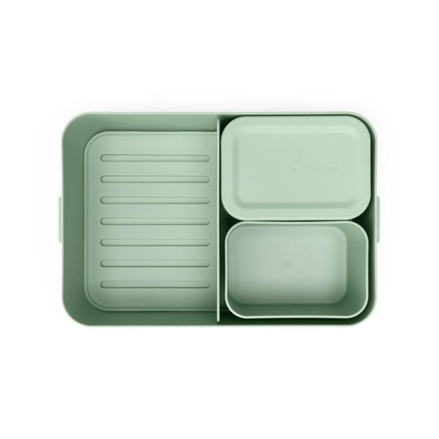 Brabantia bento lunch box large jade green - British product