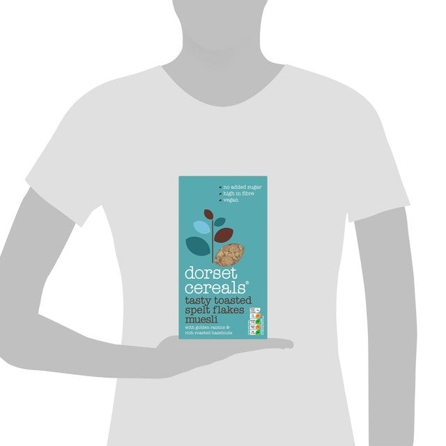 Dorset Cereals Tasty Toasted Spelt Flakes Muesli 570g - British product