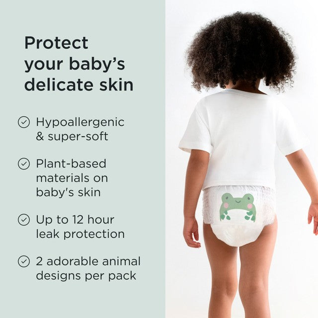 Kit & Kin Hypoallergenic Nappy Pants Size 8 (19+kg), UK version