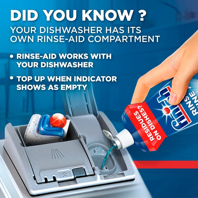 Finish Rinse Aid Original Scent 400ml - British product