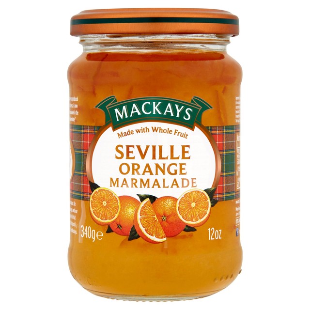 Mackays Seville marmalade 340g, imported from the UK