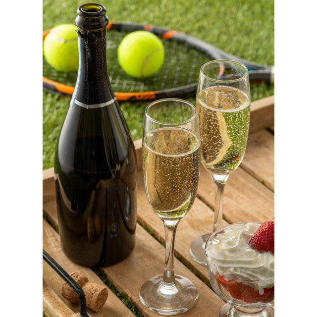 Ravenhead Mode champagne flutes 4-pack, imported from the UK