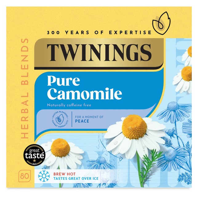 Twinings camomile tea bags (British brand)