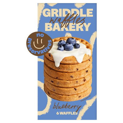 Griddle Bakery Blaubeer-Vollkorn-Tiefkühl-Toastwaffeln 200g