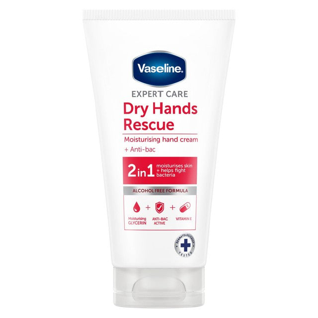 Vaseline Anti-Bac hand cream 75ml (British brand)