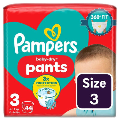 M&S Pampers Baby-Dry Windelhosen Größe 3 (6-11kg) Essential Pack – jetzt online bei McGrocer kaufen