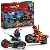 LEGO Ninjago Kai's Motorcycle Speed Race building toy set 79 pieces, UK version