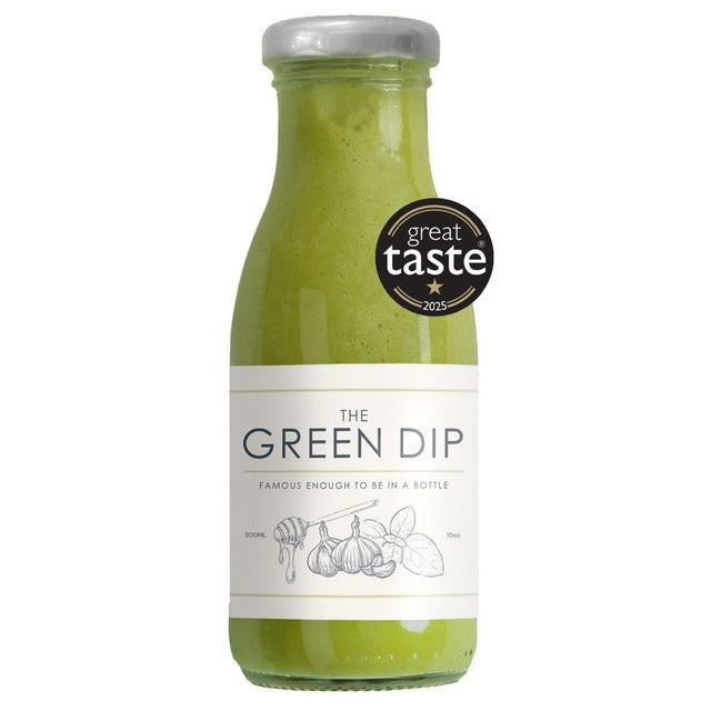 The Green Dip Basil Honey Mayo 300ml, imported from the UK
