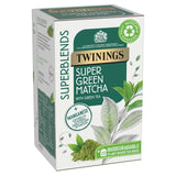 Twinings Super Green Matcha green tea bags 20 tea bags (British brand)