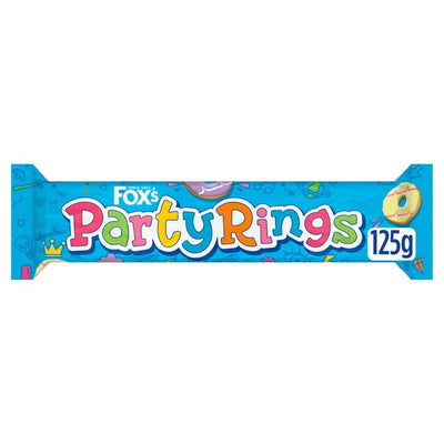 Fox's Party Rings Iced Shortcake Biscuits 125g
