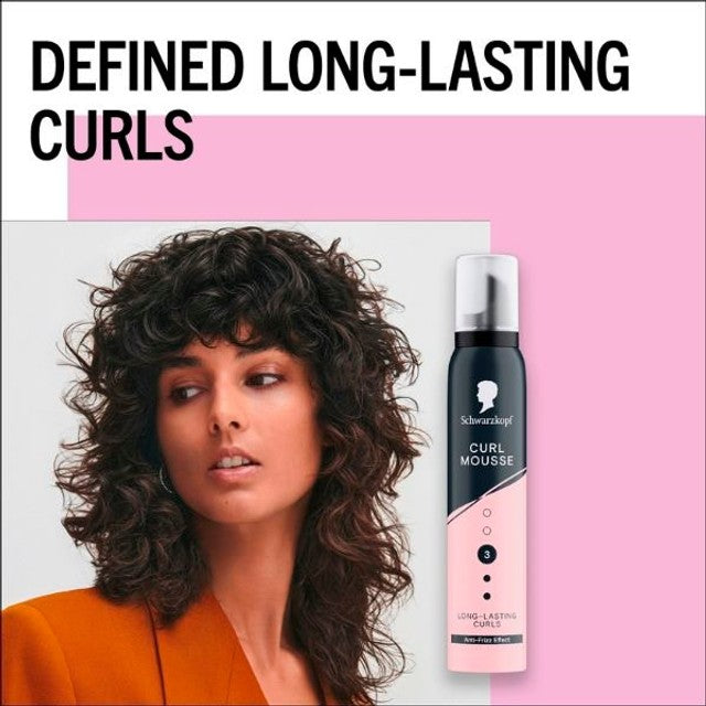 Schwarzkopf Curl Mousse 200ml (British brand)
