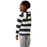 M&S boys pure cotton striped hoodie 5-6 years, imported from the UK