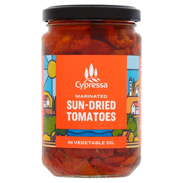 Cypressa marinated sundried tomatoes in oil 280g - British product