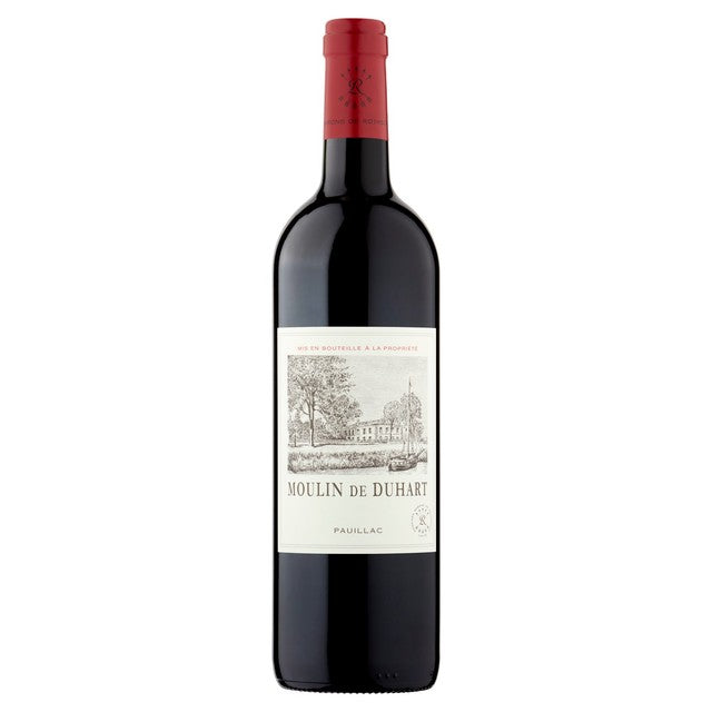 Moulin de Duhart Pauillac Bordeaux red wine 75cl - British product
