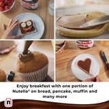Nutella hazelnut chocolate spread, imported from the UK