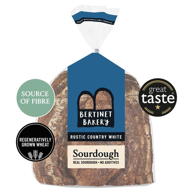Bertinet Rustic Country White Sourdough loaf 500g - British product
