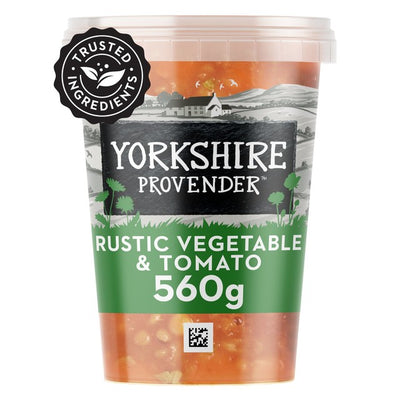 Yorkshire Provender Rustic Vegetable Broth with Lentils Kale & Quinoa Pot Soup 560g