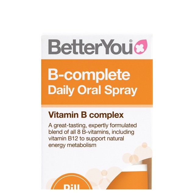 Better You Vitamin B Complete Oral Spray Peach Flavoured 25ml - British product