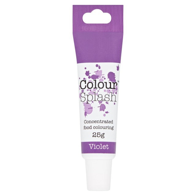 Colour Splash violet food colour gel 25g - British product