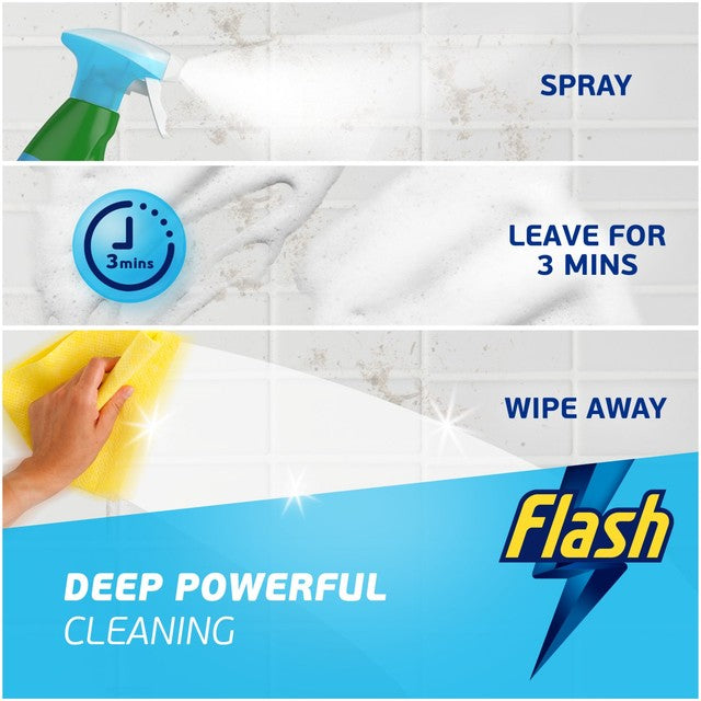 Flash cleaning spray with bicarbonate 800ml - British product