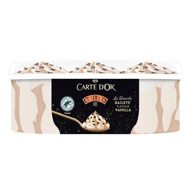 Carte D'Or Bailey's ice cream dessert 825ml - British product
