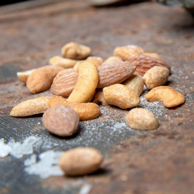 Mr Filbert's simply sea salt mixed nuts 40g, imported from the UK