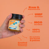 Steens MGO 263 UMF10 Manuka Honey 225g (British brand)