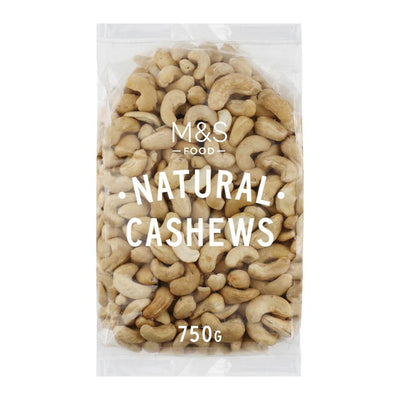 M&S M&S Natural Cashew Nuts 750g- Buy online at McGrocer