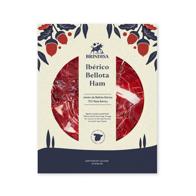 Brindisa Iberico Bellota Ham hand-carved slices 50g - British product