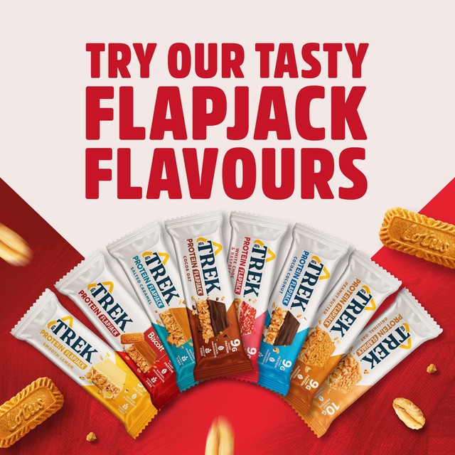 Trek Biscoff protein flapjacks multipack 3 x 50g (British brand)