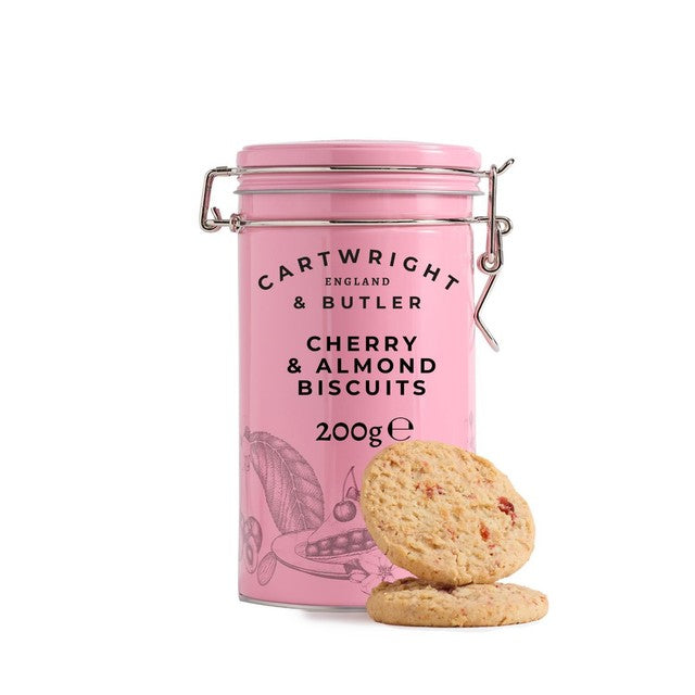 Cartwright & Butler cherry and almond biscuits 200g - British product