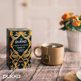 Pukka Organic English Breakfast Tea 20 bags, imported from the UK