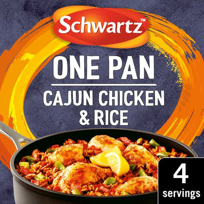 M&S Schwartz Cajun Chicken & Rice Recipe Mix 32g- Buy online at McGrocer