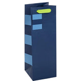 M&S blue stripe bottle bag 12x34x12cm, imported from the UK