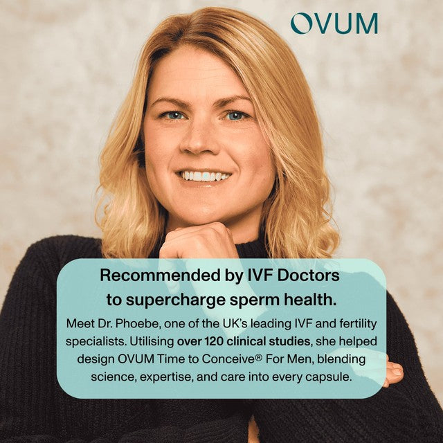 Ovum Advanced Fertility Formula sperm supplement - British product