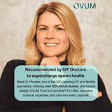 Ovum Advanced Fertility Formula sperm supplement - British product