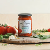 Mr Organic roasted garlic pasta sauce 350g (British brand)